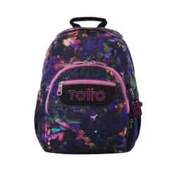 TOTTO Material Escolar*- Mochila Gommas Flower Galaxy