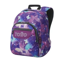 TOTTO Material Escolar*- Mochila Gommas Glitter Star Butterfly