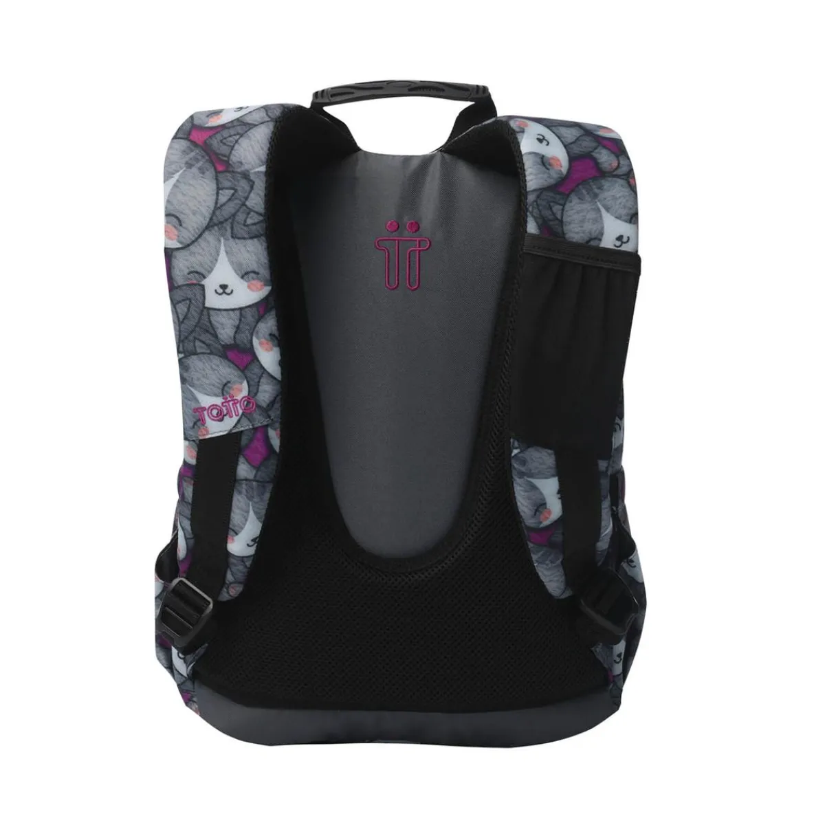 TOTTO Material Escolar*- Mochila Gommas Kitten Rose