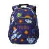 TOTTO Material Escolar*- Mochila Gommas Space Blue