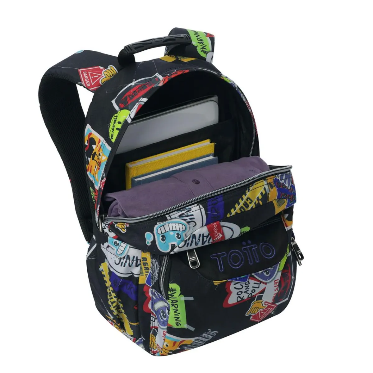 TOTTO Material Escolar*- Mochila Gommas Sticky