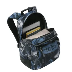 TOTTO Material Escolar*- Mochila Rayol Film