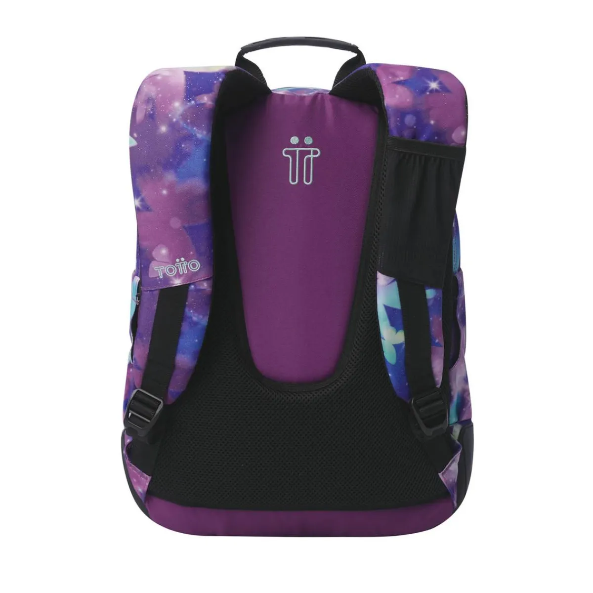 TOTTO Material Escolar*- Mochila Rayol Glitter Star Butterfly