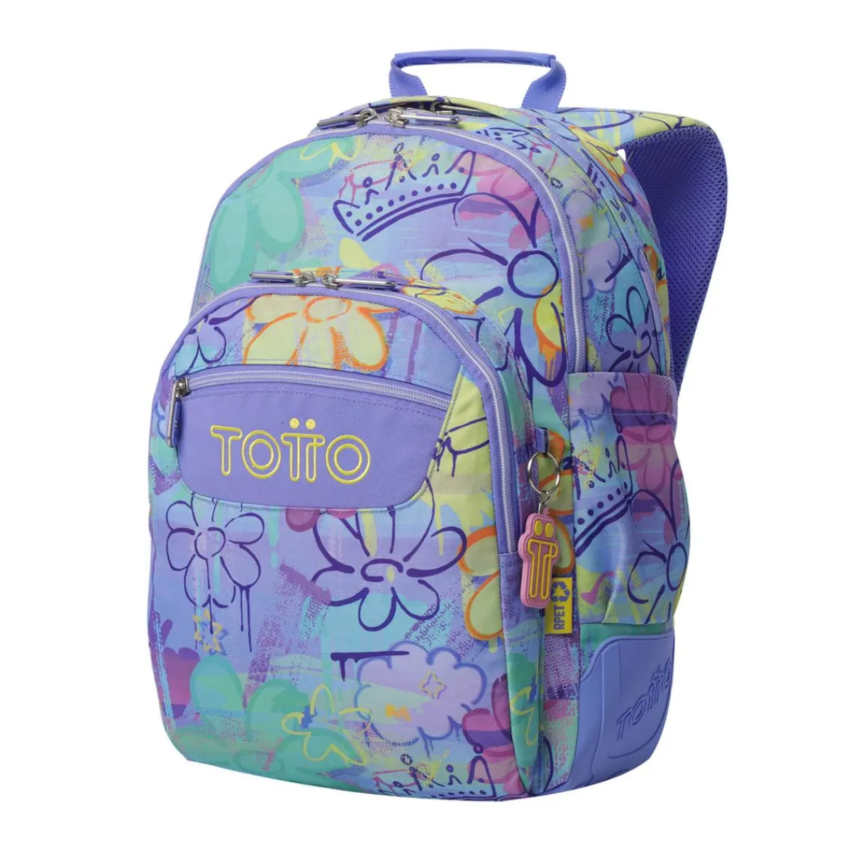 TOTTO Material Escolar*- Mochila Rayol Grafily
