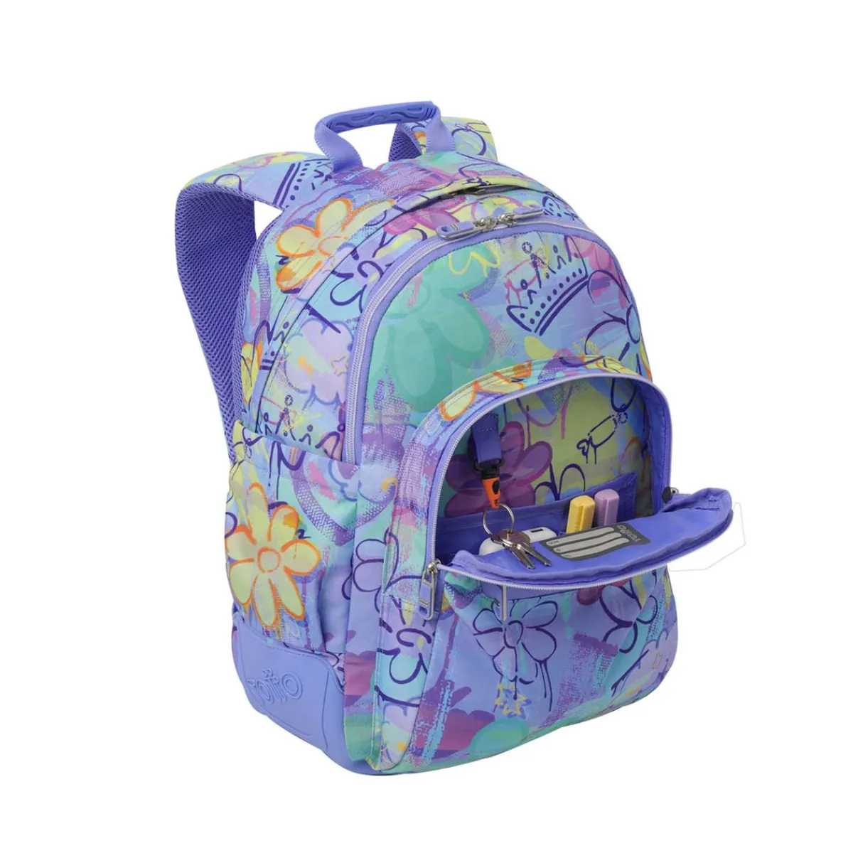 TOTTO Material Escolar*- Mochila Rayol Grafily