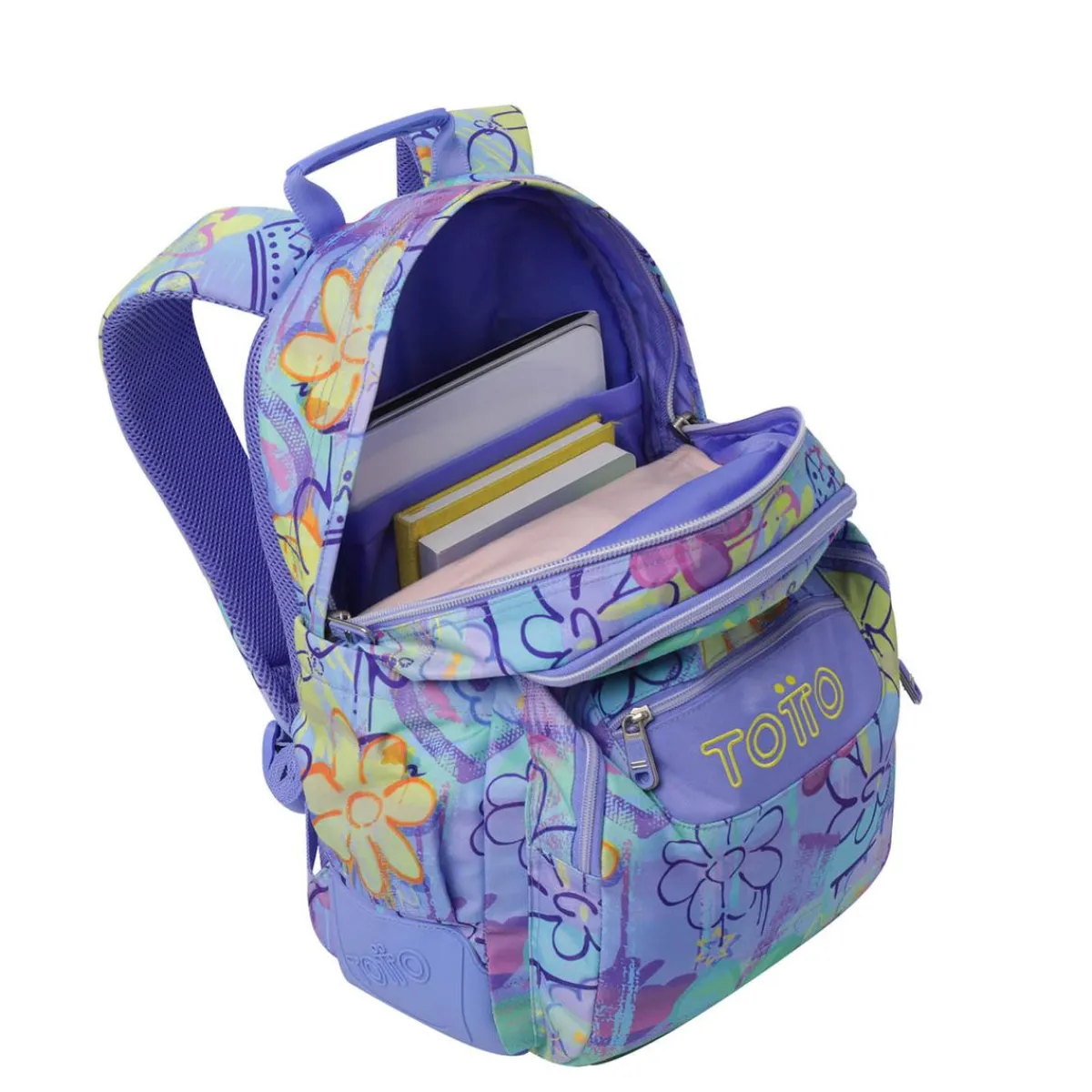 TOTTO Material Escolar*- Mochila Rayol Grafily