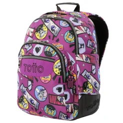 TOTTO Material Escolar*- Mochila Rayol Kitsune