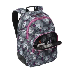 TOTTO Material Escolar*- Mochila Rayol Kitten Rose