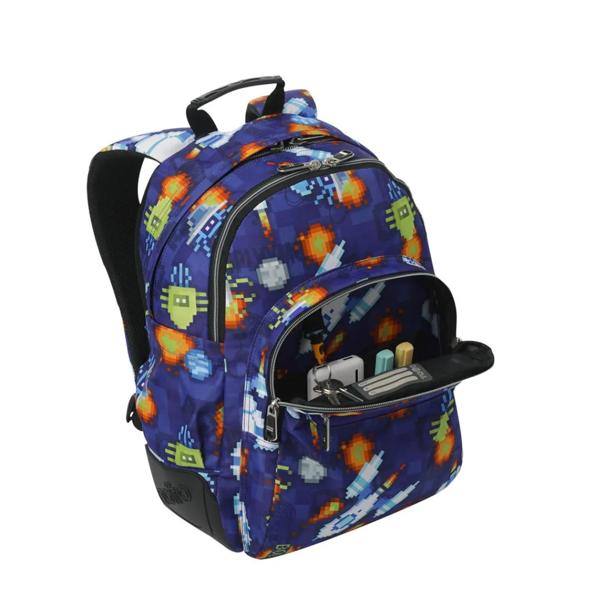 TOTTO Material Escolar*- Mochila Rayol Space Blue