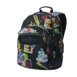 TOTTO Material Escolar*- Mochila Rayol Sticky