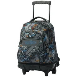 TOTTO Material Escolar*- Mochila Renglones con ruedas - Okubo