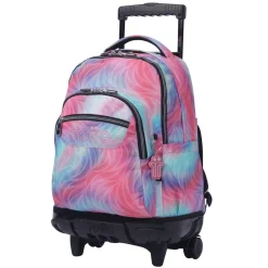 TOTTO Material Escolar*- Mochila Renglones con ruedas Glitter Fritz