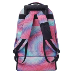 TOTTO Material Escolar*- Mochila Renglones con ruedas Glitter Fritz