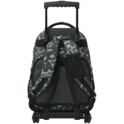 TOTTO Material Escolar*- Mochila Renglones con ruedas Texgrunge