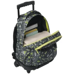 TOTTO Material Escolar*- Mochila Renglones con ruedas Texgrunge