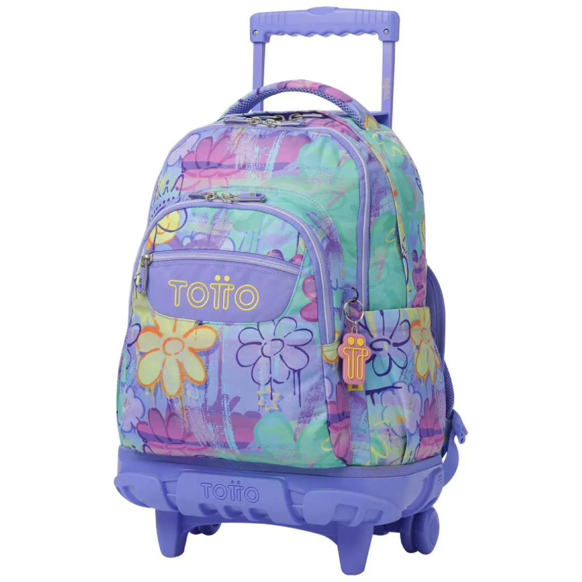 TOTTO Material Escolar*- Mochila Renglones con ruedas - Grafily
