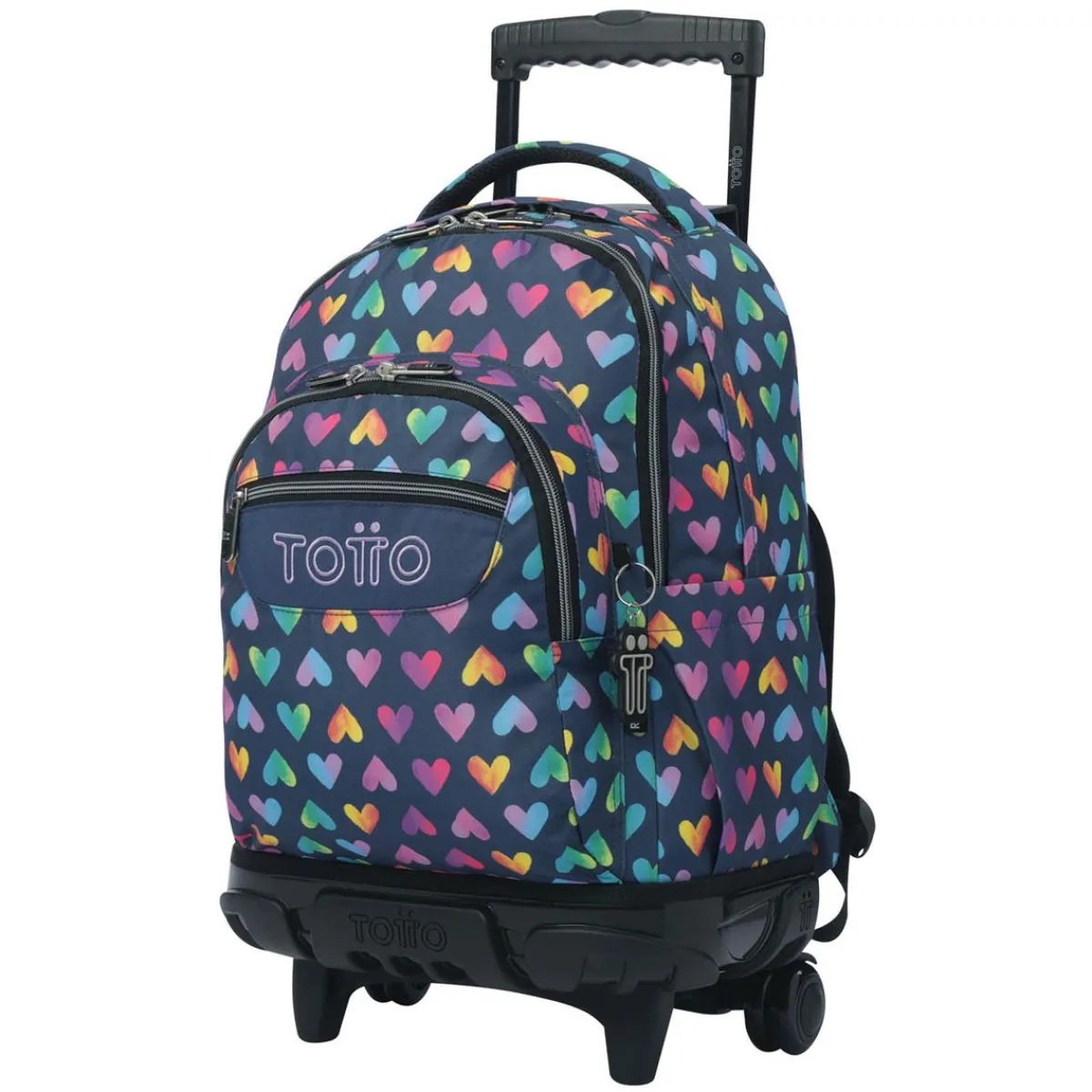 TOTTO Material Escolar*- Mochila Renglones con ruedas Latty