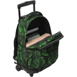 TOTTO Material Escolar*- Mochila Renglones con ruedas Jhony Jungle