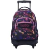 TOTTO Material Escolar*- Mochila Renglones con ruedas - Flower Galaxy