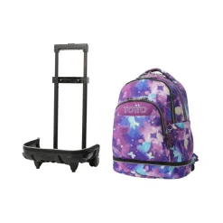 TOTTO Material Escolar*- Mochila Tiza con ruedas Glitter Star Butterfly