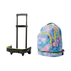 TOTTO Material Escolar*- Mochila Tiza con ruedas Prisma