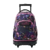TOTTO Material Escolar*- Mochila Tiza con ruedas Flower Galaxy