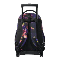TOTTO Material Escolar*- Mochila Tiza con ruedas Flower Galaxy
