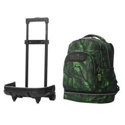 TOTTO Material Escolar*- Mochila Tiza con ruedas Jhony Jungle
