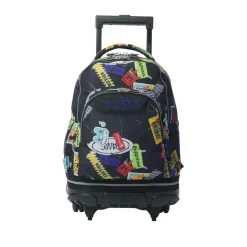 TOTTO Material Escolar*- Mochila Tiza con ruedas Sticky
