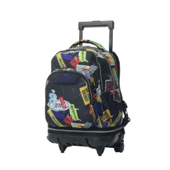 TOTTO Material Escolar*- Mochila Tiza con ruedas Sticky
