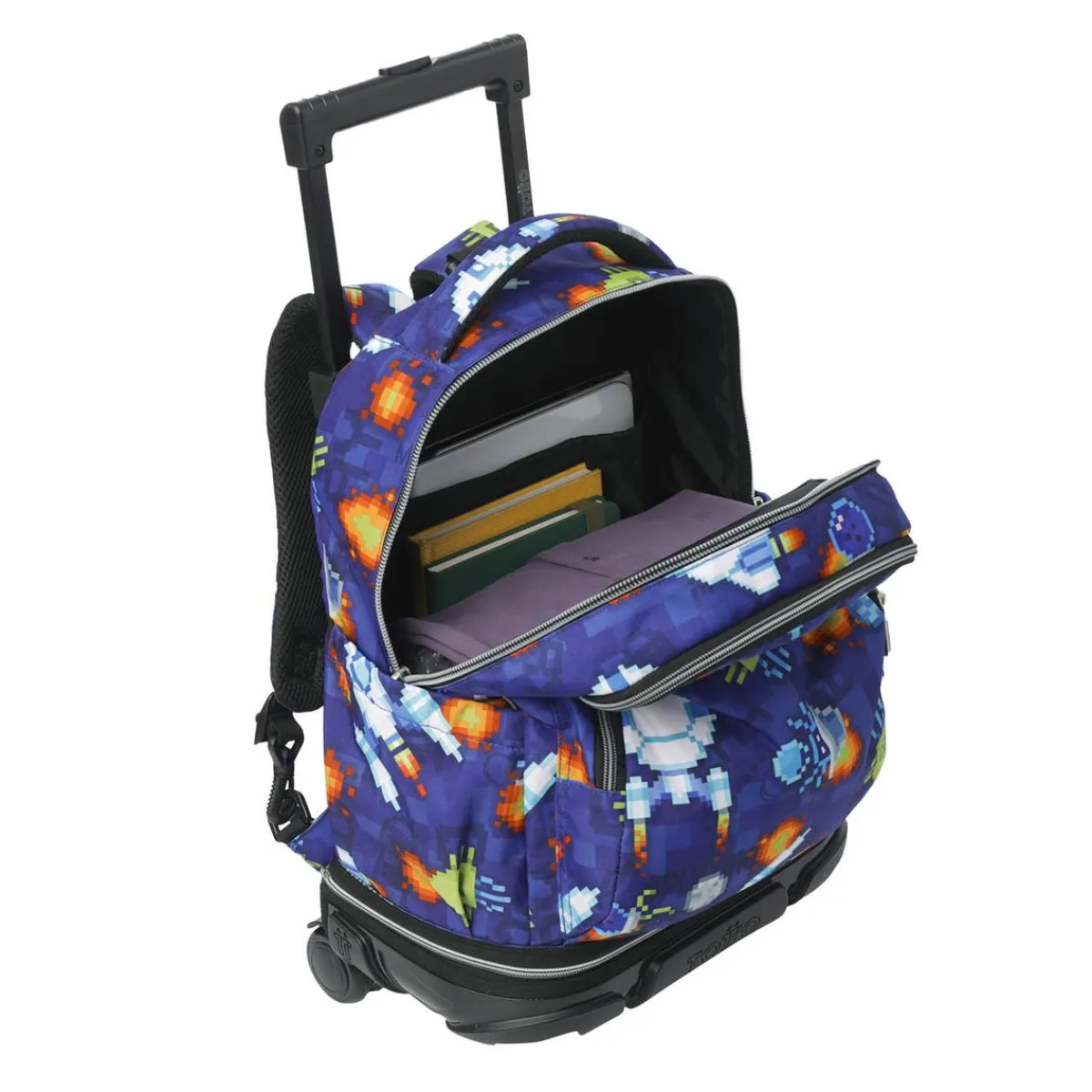 TOTTO Material Escolar*- Mochila Tiza con ruedas Space Blue