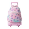 TOTTO Material Escolar*- Mochila Tiza con ruedas Glitter Shiny Heart