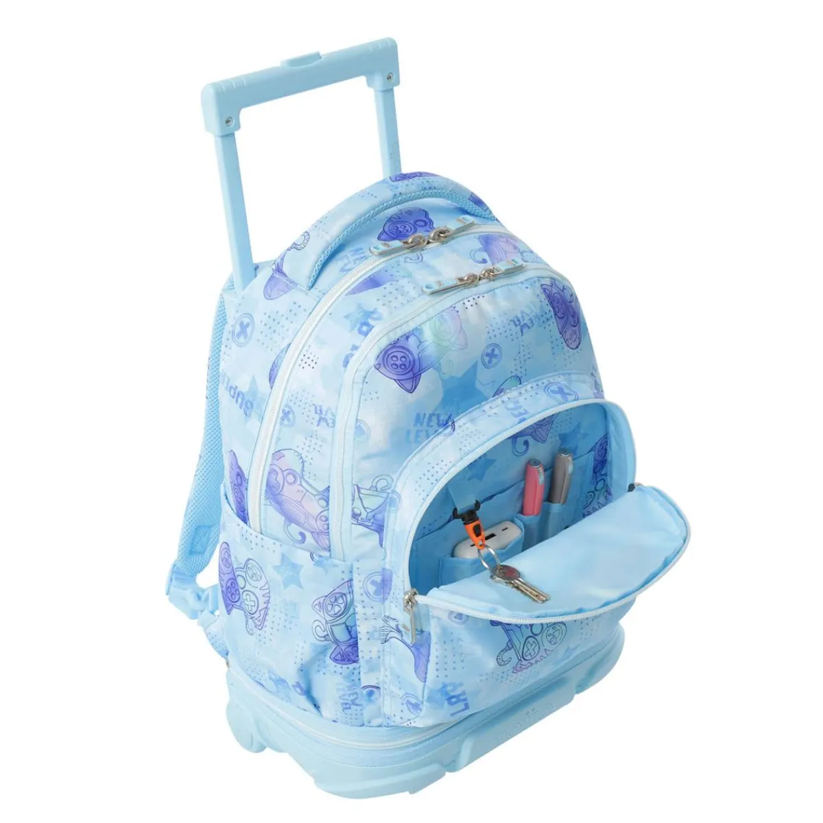 TOTTO Material Escolar*- Mochila Tiza con ruedas Polar