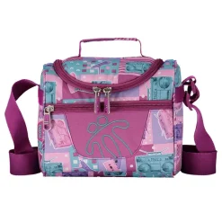 TOTTO Material Escolar*- Portameriendas escolar Pizarra - Retro Music