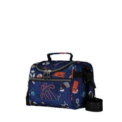 TOTTO Material Escolar*- Portameriendas escolar Pizarra multicolor Soccery