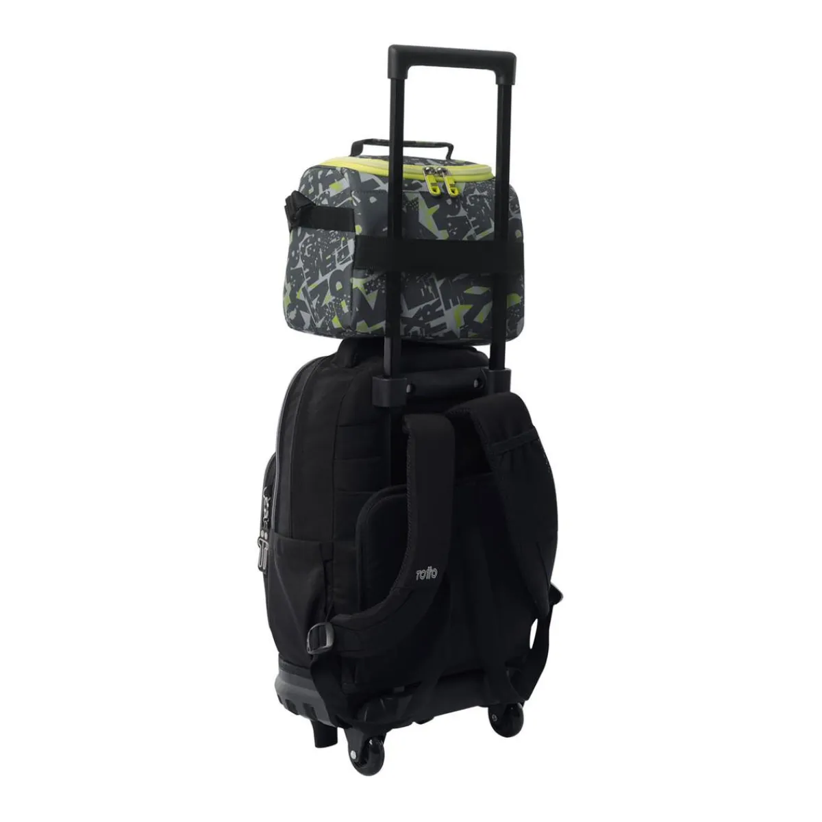 TOTTO Material Escolar*- Portameriendas Resaltador Texgrunge