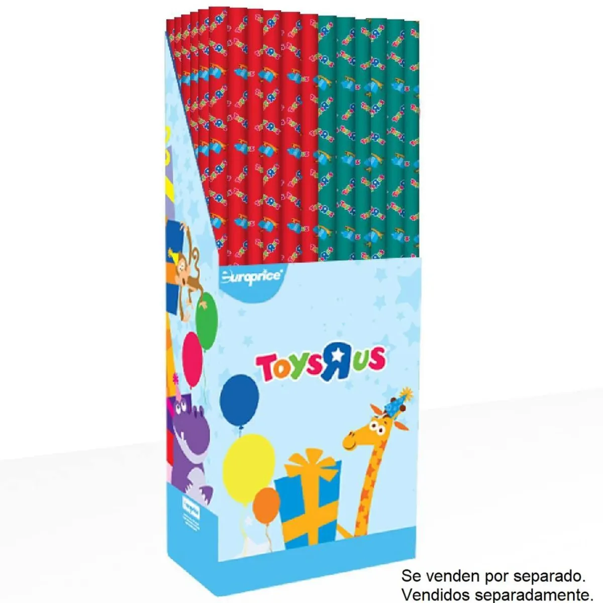 EUROPRICE Artículos De Fiesta Y Regalos*Toys R Us - Papel de regalo (varios colores)