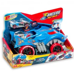 PIRATIX Vehículos Y Circuitos*T-Racers - Squad Launcher Shark