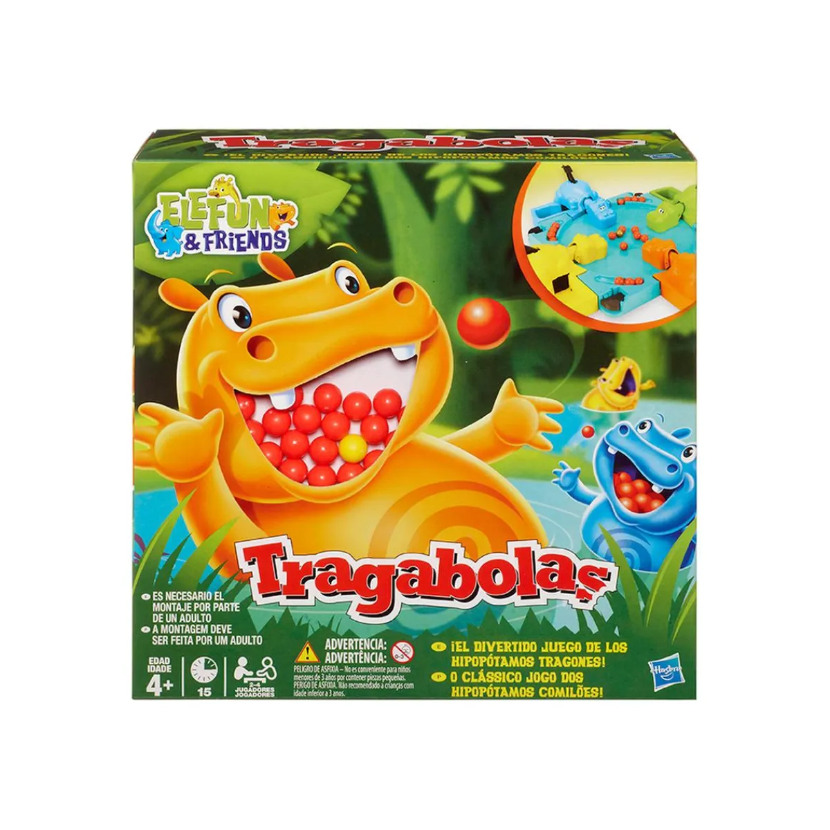 HASBRO DIRECT Juguetes Educativos Y Libros|Juegos Y Puzzles*Tragabolas