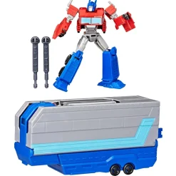 Transformers Figuras De Acción*EarthSpark - Trailer de batalla de Optimus Prime