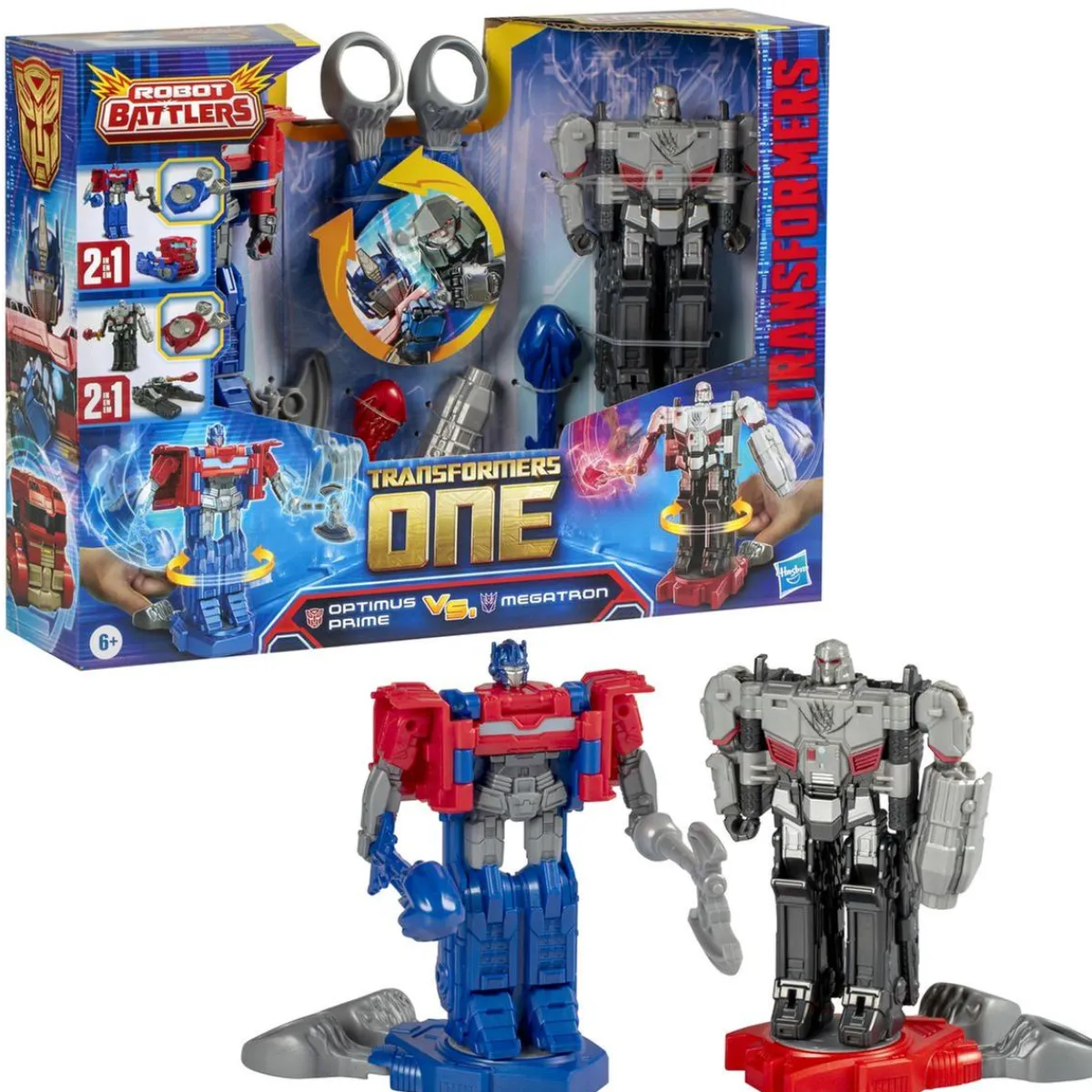 HASBRO IBERIA Figuras De Acción*Transformers One - Robot Battlers Pack doble