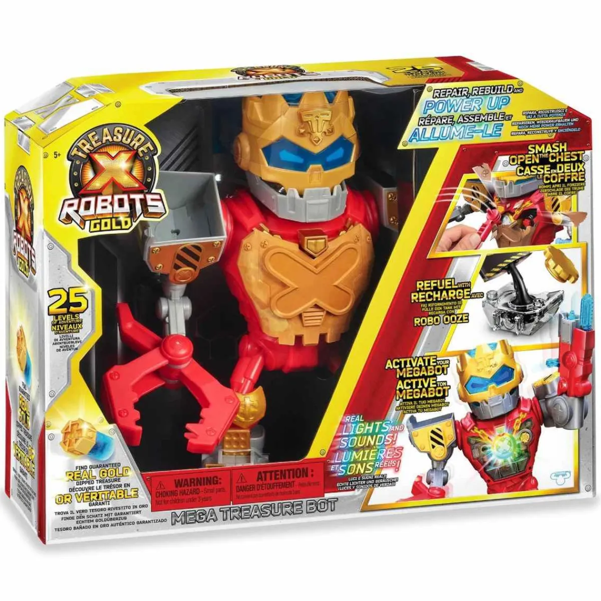 Treassure X Figuras De Acción*Treasure X - Mega Robot