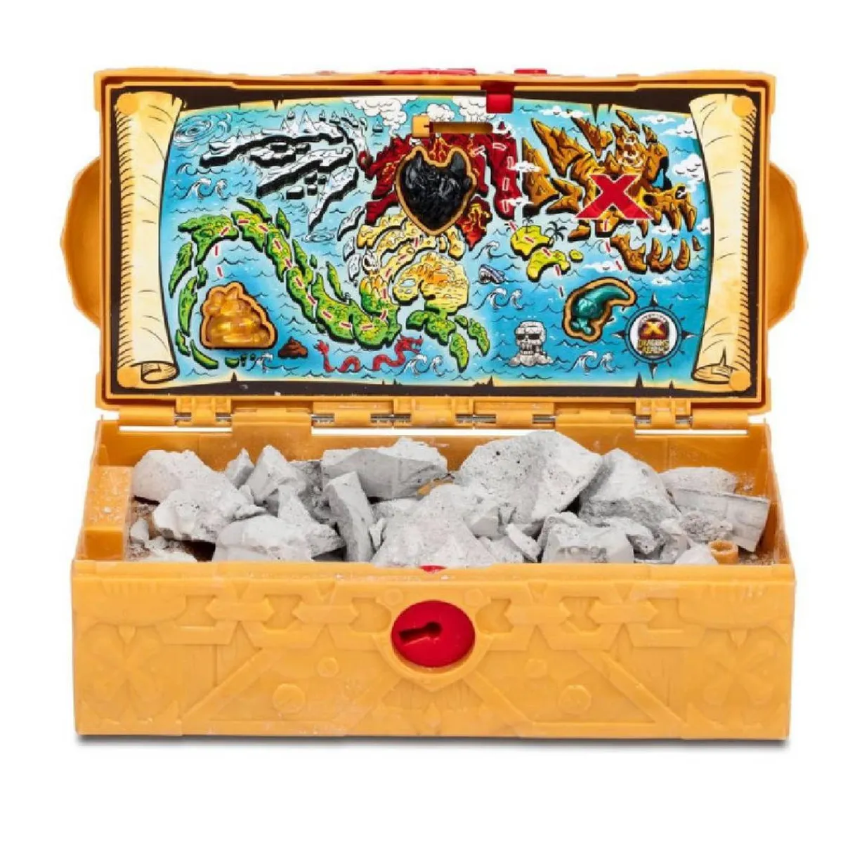 FAMOSA Figuras De Acción*Treasure X Lost Lands - Cofre del Dragón misterioso