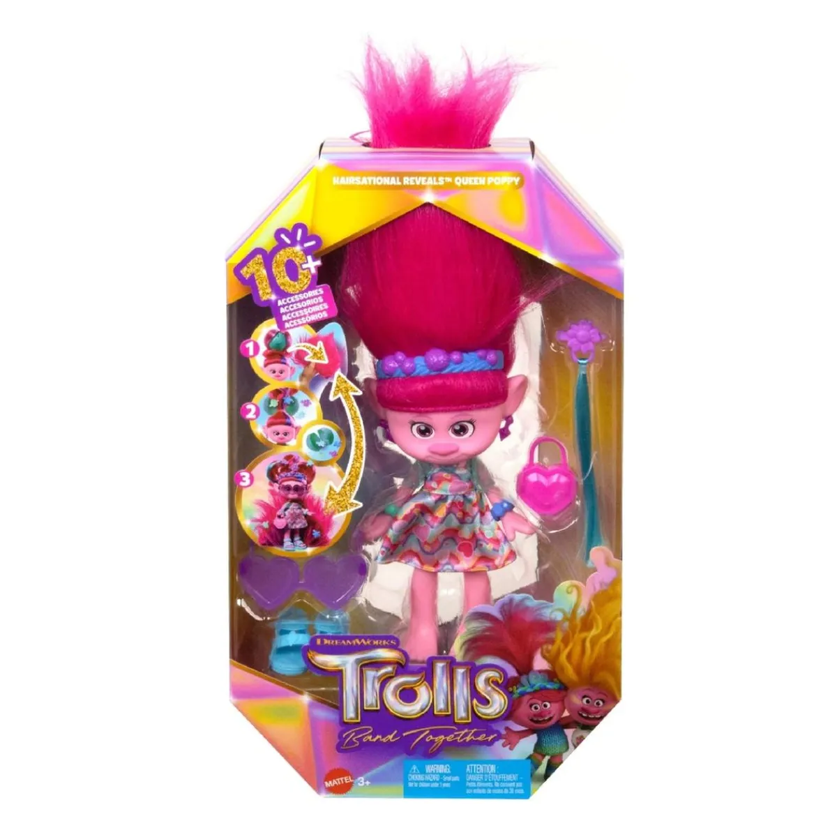 MATTEL Coleccionables Y Mini Mundos*Trolls - Poppy con accesorios
