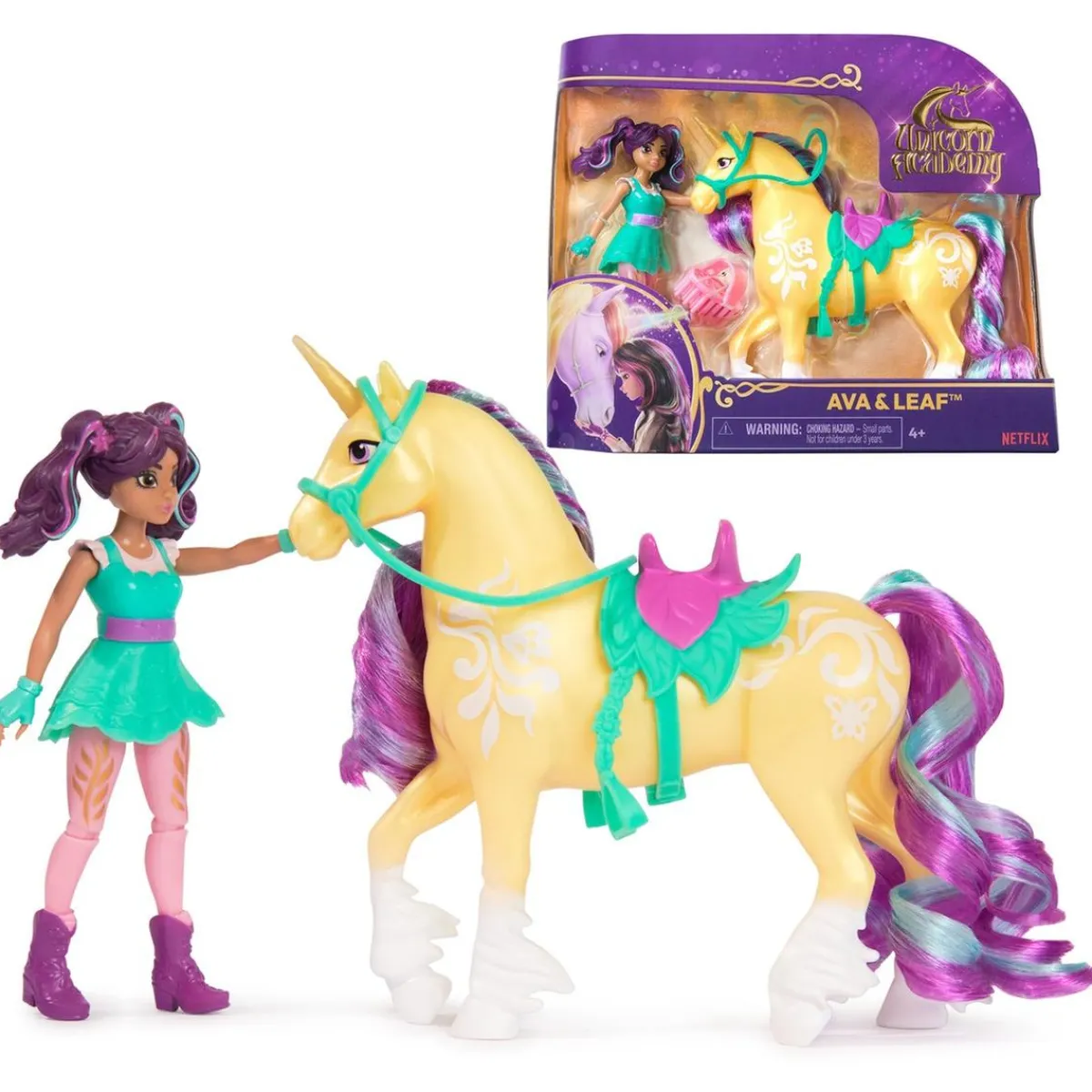 SPIN MASTER Muñecas*Unicorn Academy - Muñeca Ava y Leaf