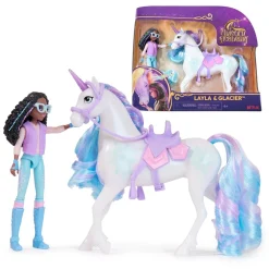 SPIN MASTER Muñecas*Unicorn Academy - Muñeca Layla y Glacier