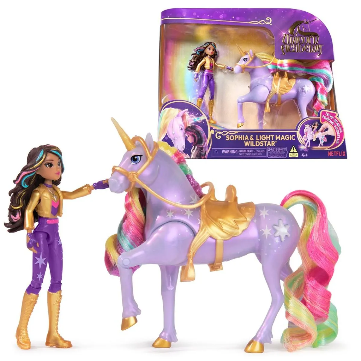 SPIN MASTER Muñecas*Unicorn Academy - Muñeca Sophia y Wildstar