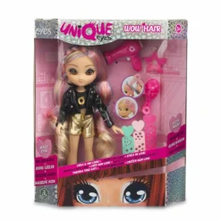 FAMOSA Muñecas*Unique Eyes - Muñeca WOW Hair (varios modelos)