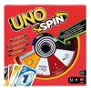 MATTEL Juegos Y Puzzles|Friki Zone*UNO Spin - Juego de mesa