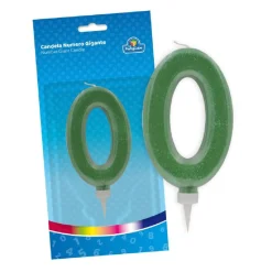 TOYS "R" US Artículos De Fiesta Y Regalos*Vela 0 Gigante verde